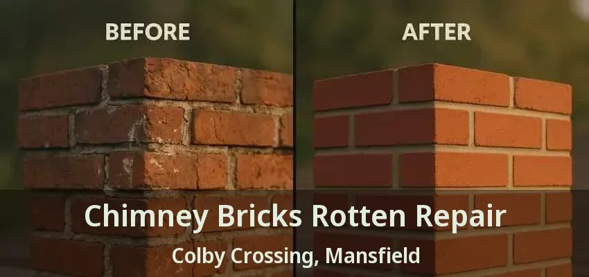 Chimney Bricks Rotten Repair Colby Crossing, Mansfield - TX