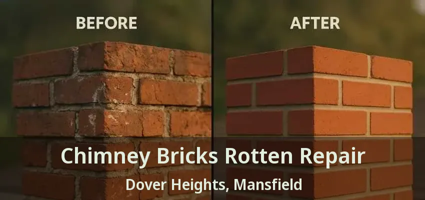 Chimney Bricks Rotten Repair Dover Heights, Mansfield - TX