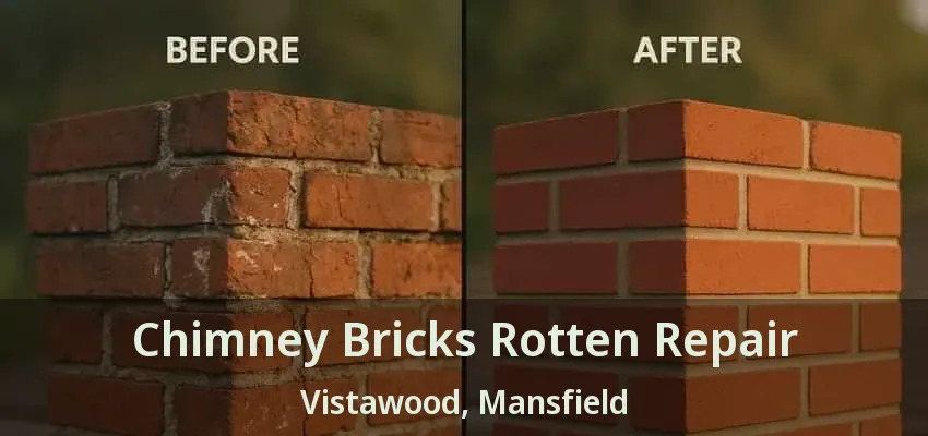 Chimney Bricks Rotten Repair Vistawood, Mansfield - TX