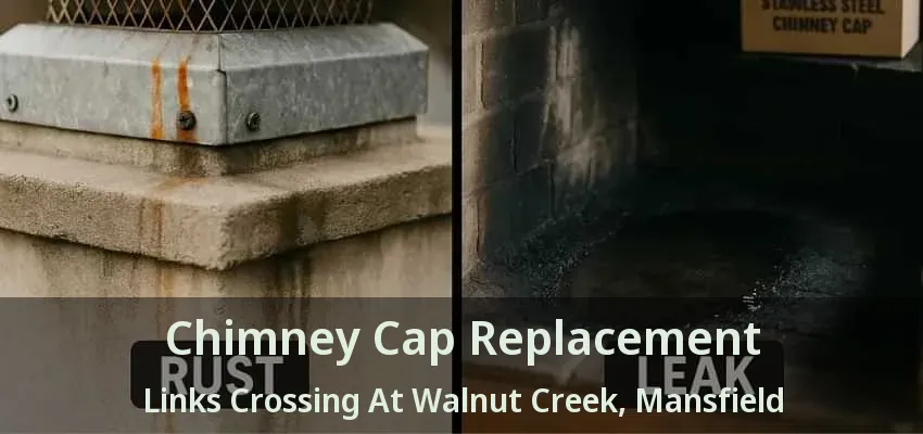 Chimney Cap Replacement Links Crossing At Walnut Creek, Mansfield - TX