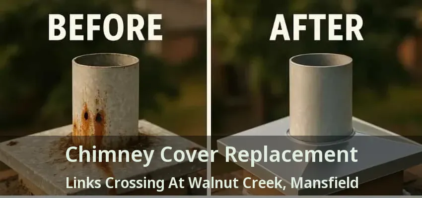 Chimney Cover Replacement Links Crossing At Walnut Creek, Mansfield - TX