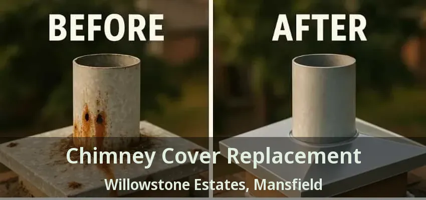 Chimney Cover Replacement Willowstone Estates, Mansfield - TX