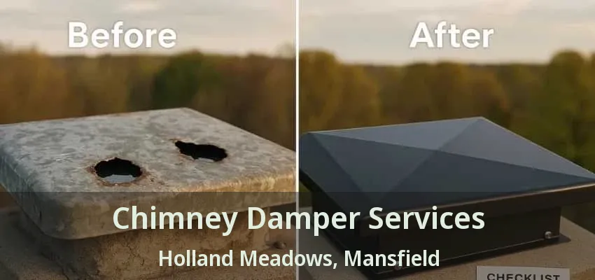 Chimney Damper Services Holland Meadows, Mansfield - TX