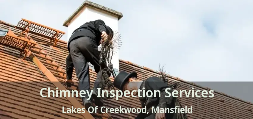 Chimney Inspection Services Lakes Of Creekwood, Mansfield - TX