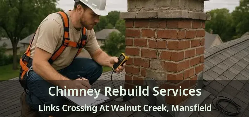 Chimney Rebuild Services Links Crossing At Walnut Creek, Mansfield - TX
