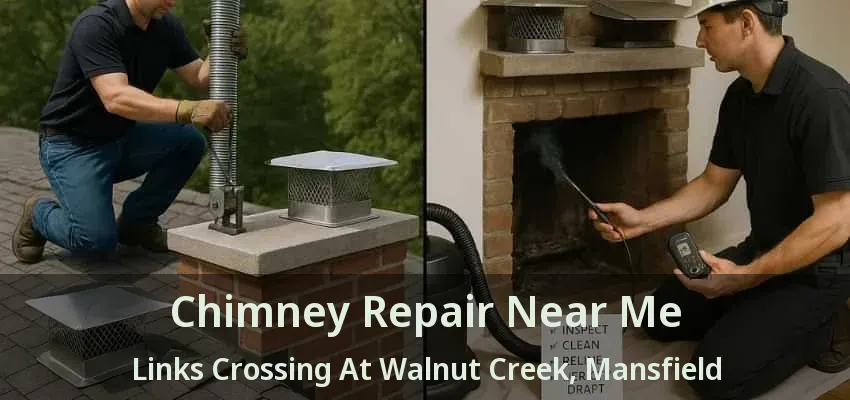 Chimney Repair Near Me Links Crossing At Walnut Creek, Mansfield - TX