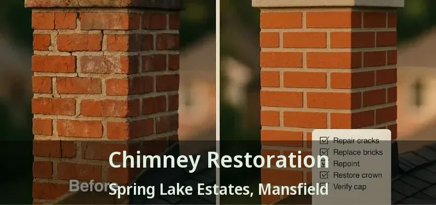 Chimney Restoration Spring Lake Estates, Mansfield - TX