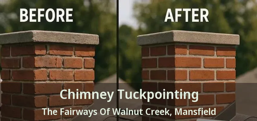 Chimney Tuckpointing The Fairways Of Walnut Creek, Mansfield - TX