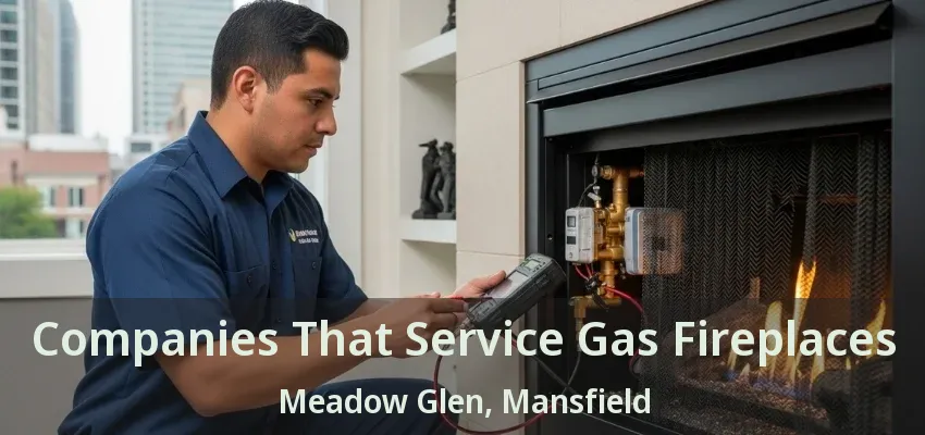 Companies That Service Gas Fireplaces Meadow Glen, Mansfield - TX