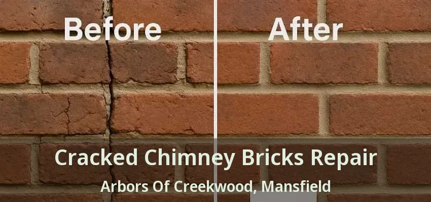 Cracked Chimney Bricks Repair Arbors Of Creekwood, Mansfield - TX