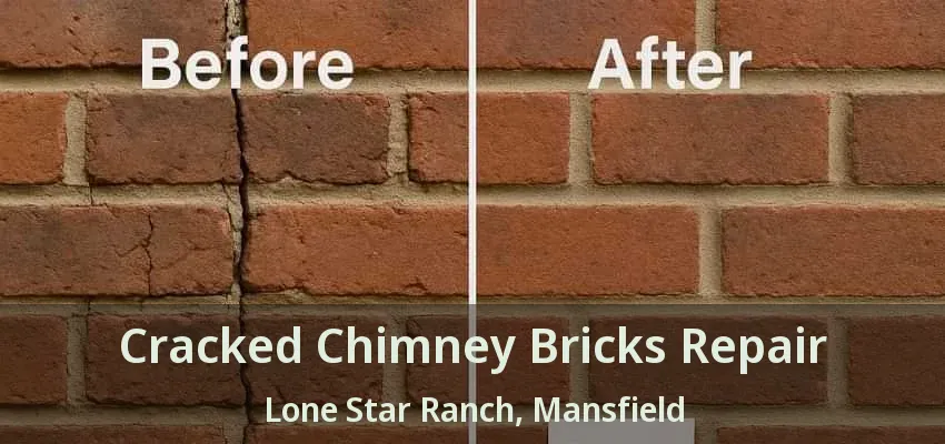 Cracked Chimney Bricks Repair Lone Star Ranch, Mansfield - TX
