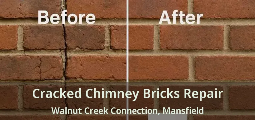 Cracked Chimney Bricks Repair Walnut Creek Connection, Mansfield - TX
