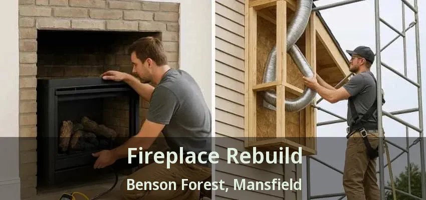 Fireplace Rebuild Benson Forest, Mansfield - TX