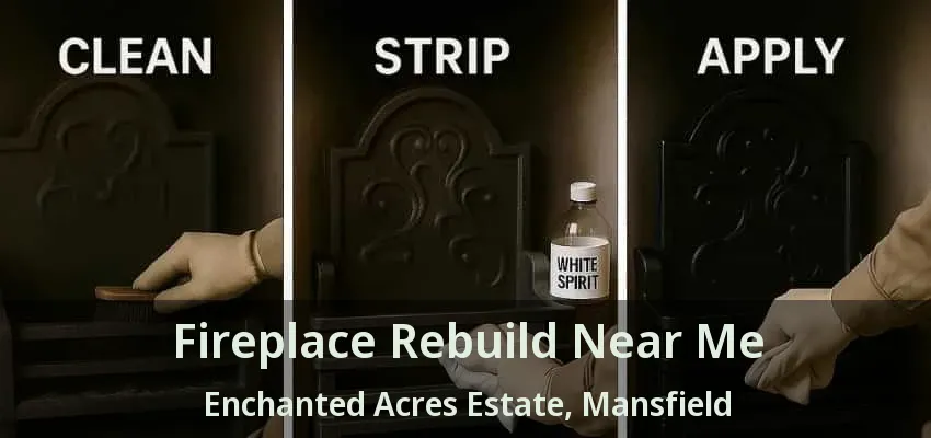 Fireplace Rebuild Near Me Enchanted Acres Estate, Mansfield - TX