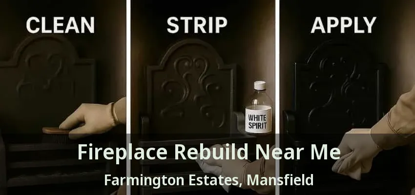 Fireplace Rebuild Near Me Farmington Estates, Mansfield - TX