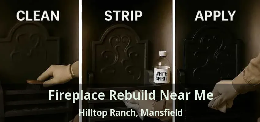 Fireplace Rebuild Near Me Hilltop Ranch, Mansfield - TX