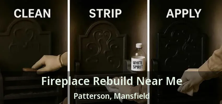 Fireplace Rebuild Near Me Patterson, Mansfield - TX