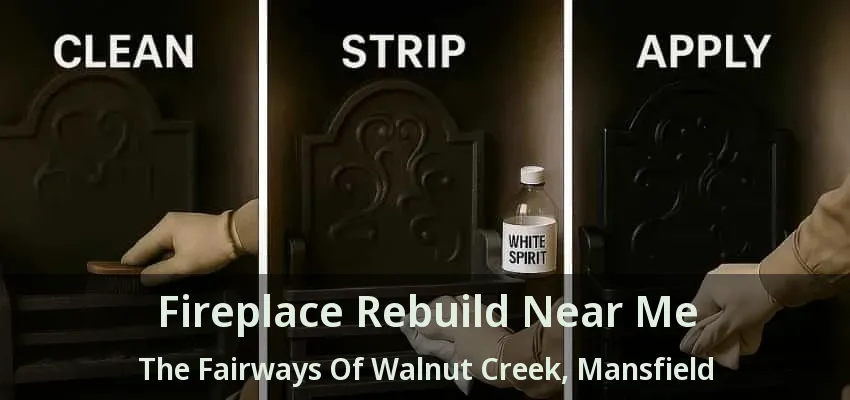 Fireplace Rebuild Near Me The Fairways Of Walnut Creek, Mansfield - TX