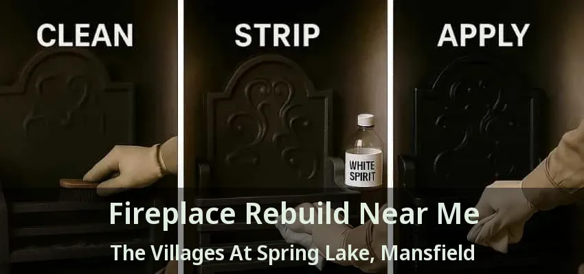 Fireplace Rebuild Near Me The Villages At Spring Lake, Mansfield - TX