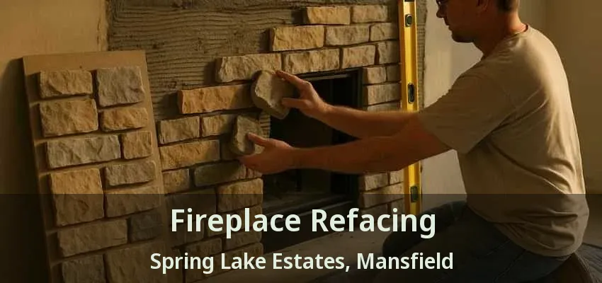 Fireplace Refacing Spring Lake Estates, Mansfield - TX