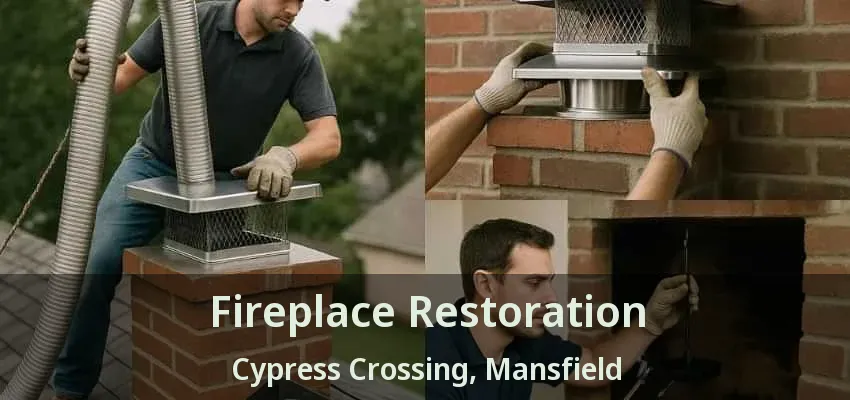 Fireplace Restoration Cypress Crossing, Mansfield - TX