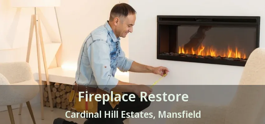 Fireplace Restore Cardinal Hill Estates, Mansfield - TX