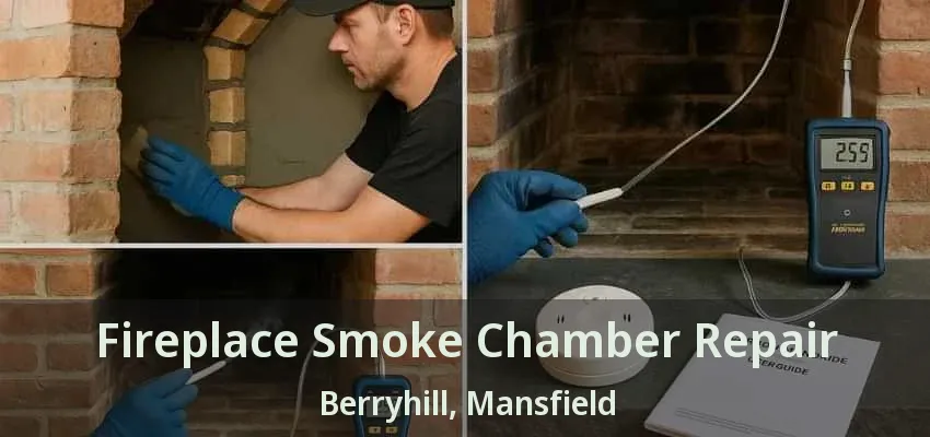 Fireplace Smoke Chamber Repair Berryhill, Mansfield - TX