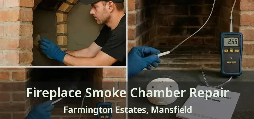 Fireplace Smoke Chamber Repair Farmington Estates, Mansfield - TX