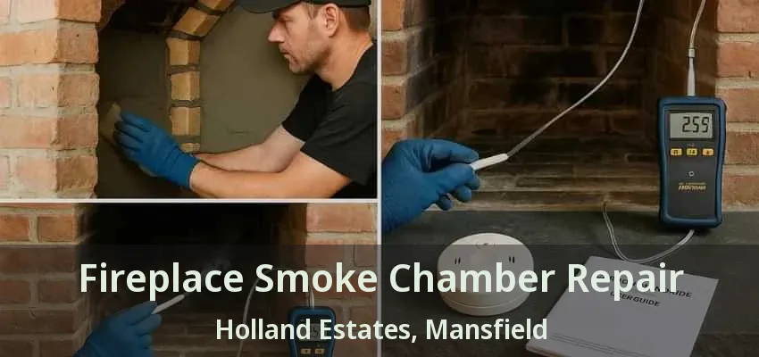Fireplace Smoke Chamber Repair Holland Estates, Mansfield - TX