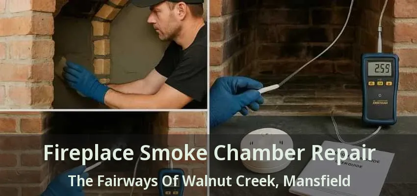 Fireplace Smoke Chamber Repair The Fairways Of Walnut Creek, Mansfield - TX
