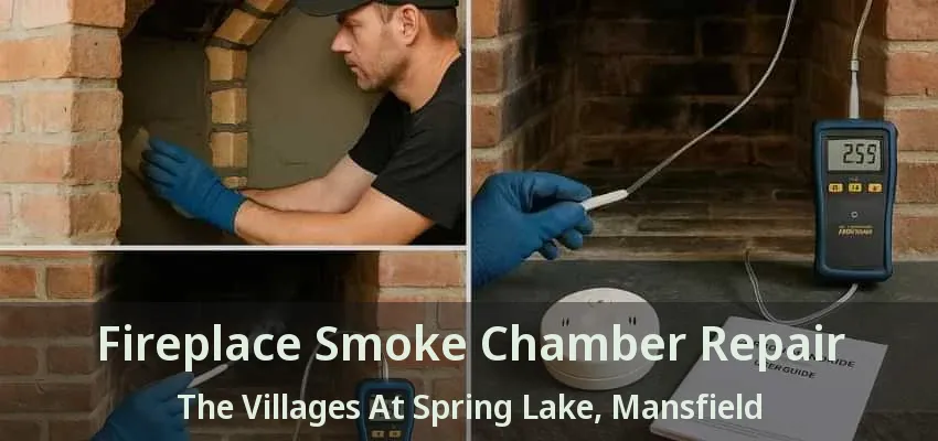 Fireplace Smoke Chamber Repair The Villages At Spring Lake, Mansfield - TX