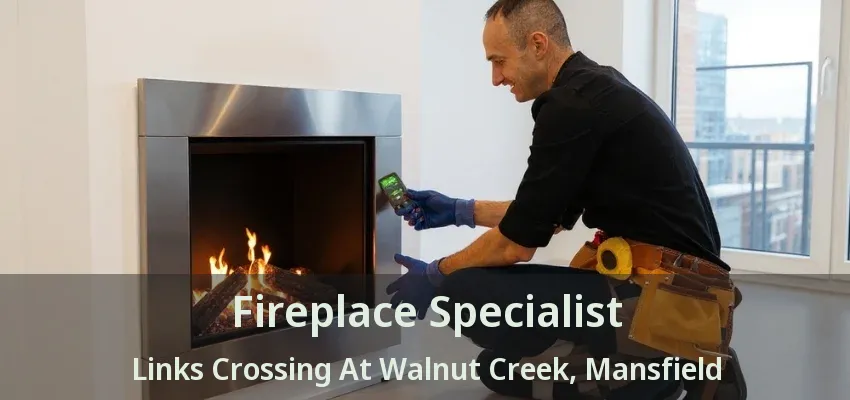 Fireplace Specialist Links Crossing At Walnut Creek, Mansfield - TX