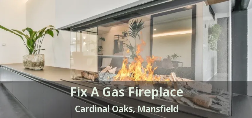 Fix A Gas Fireplace Cardinal Oaks, Mansfield - TX