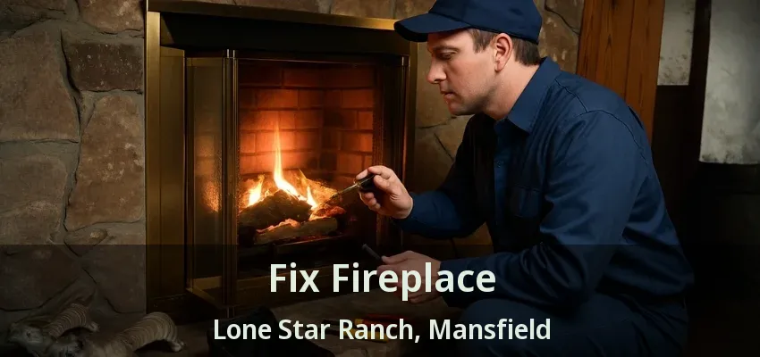 Fix Fireplace Lone Star Ranch, Mansfield - TX