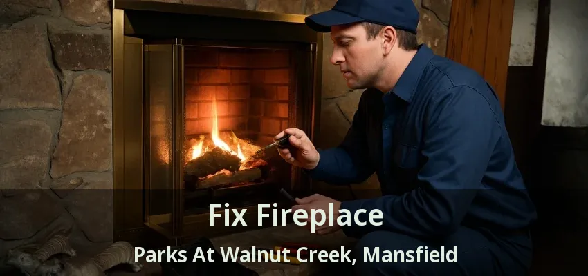 Fix Fireplace Parks At Walnut Creek, Mansfield - TX
