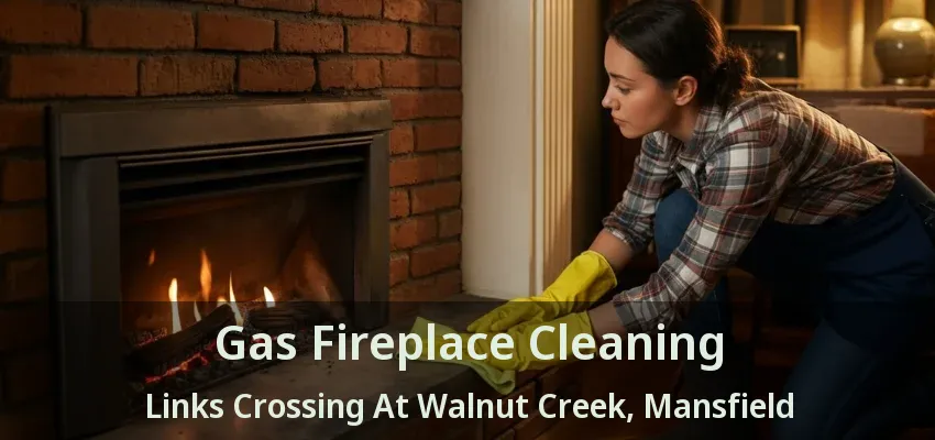 Gas Fireplace Cleaning Links Crossing At Walnut Creek, Mansfield - TX