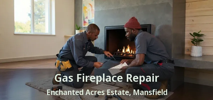 Gas Fireplace Repair Enchanted Acres Estate, Mansfield - TX