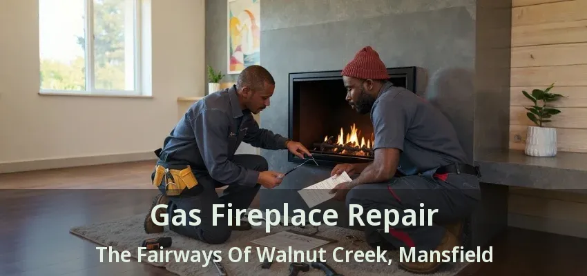 Gas Fireplace Repair The Fairways Of Walnut Creek, Mansfield - TX