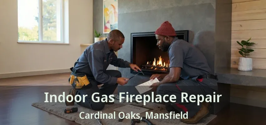 Indoor Gas Fireplace Repair Cardinal Oaks, Mansfield - TX