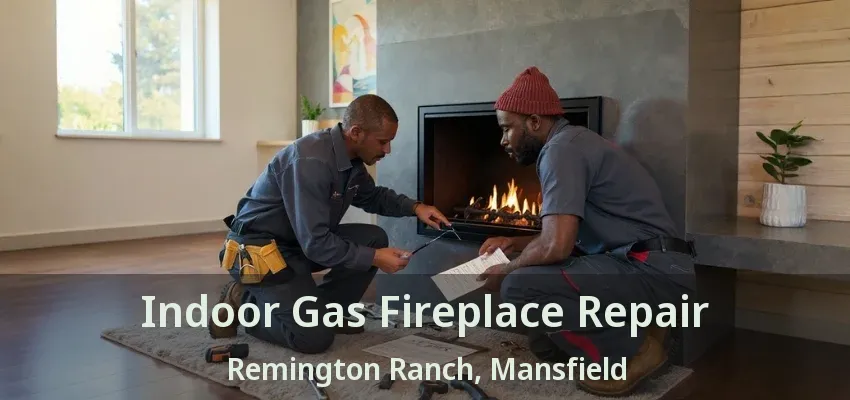 Indoor Gas Fireplace Repair Remington Ranch, Mansfield - TX