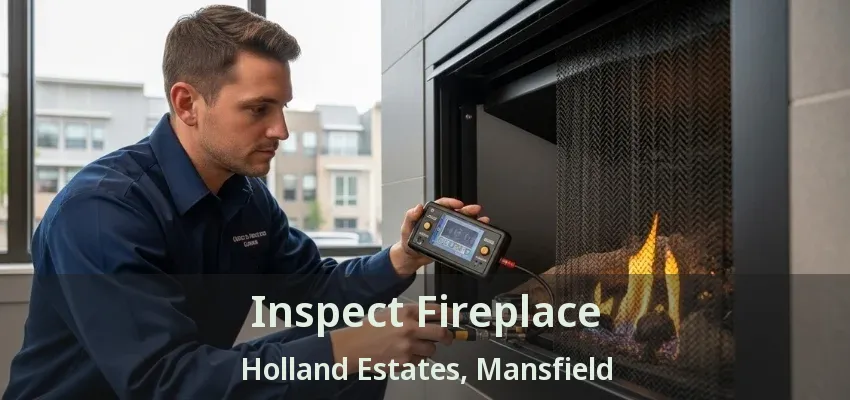 Inspect Fireplace Holland Estates, Mansfield - TX