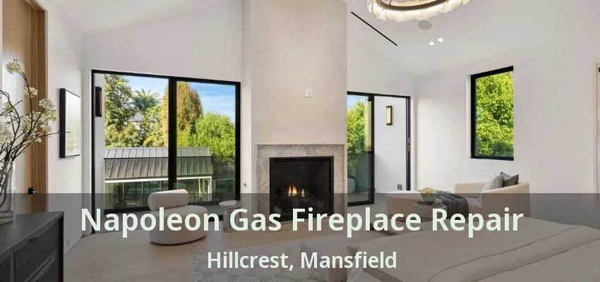 Napoleon Gas Fireplace Repair Hillcrest, Mansfield - TX
