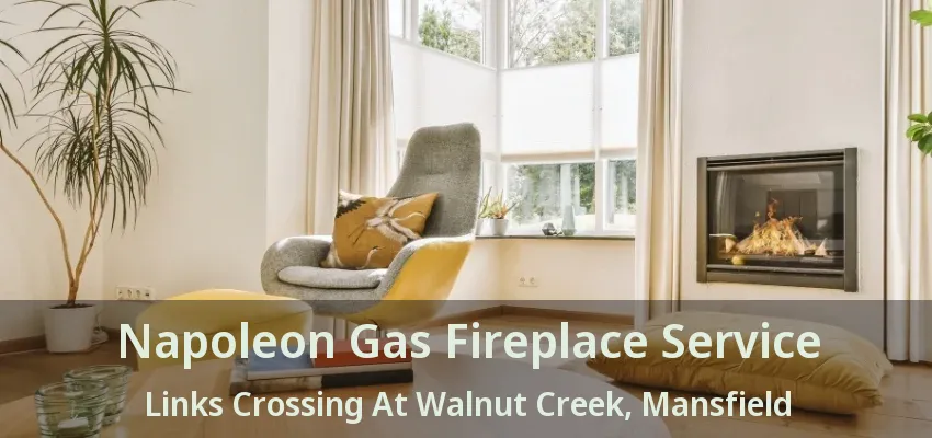 Napoleon Gas Fireplace Service Links Crossing At Walnut Creek, Mansfield - TX