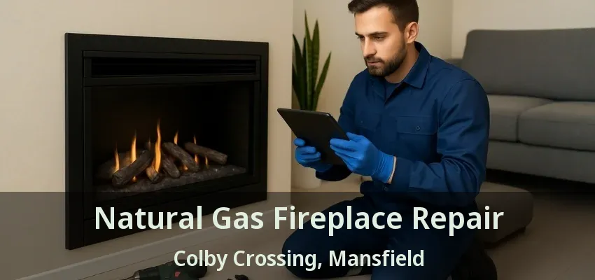 Natural Gas Fireplace Repair Colby Crossing, Mansfield - TX
