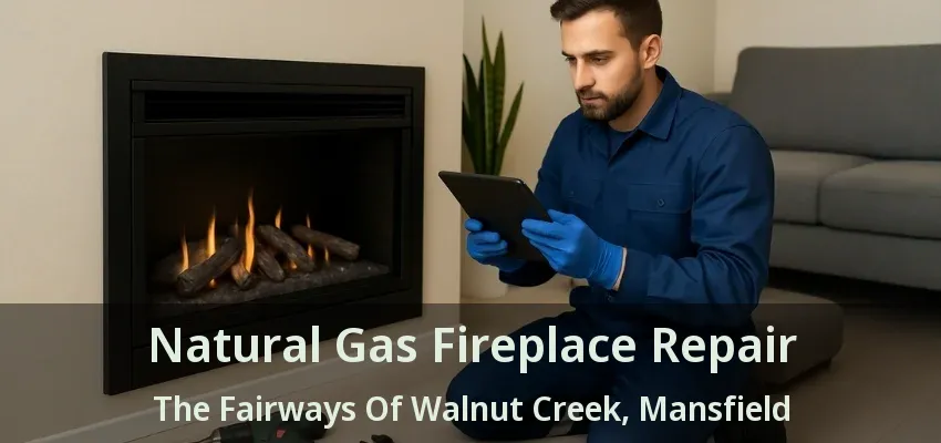 Natural Gas Fireplace Repair The Fairways Of Walnut Creek, Mansfield - TX