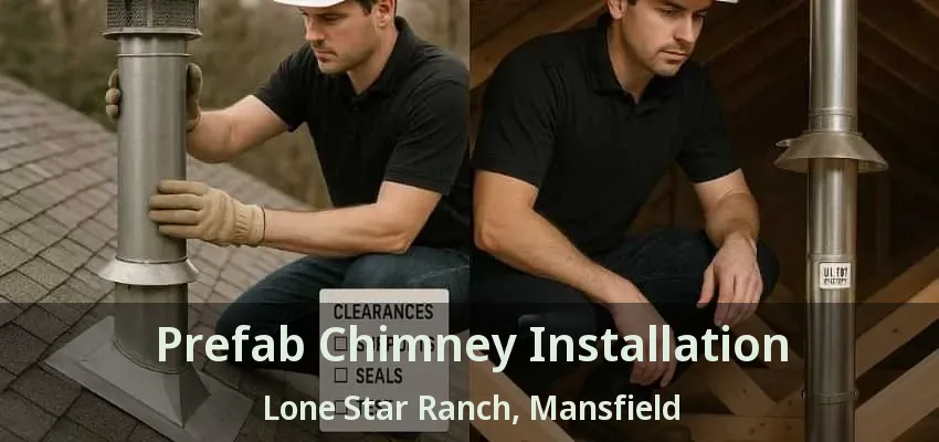 Prefab Chimney Installation Lone Star Ranch, Mansfield - TX