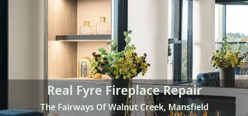 Real Fyre Fireplace Repair The Fairways Of Walnut Creek, Mansfield - TX