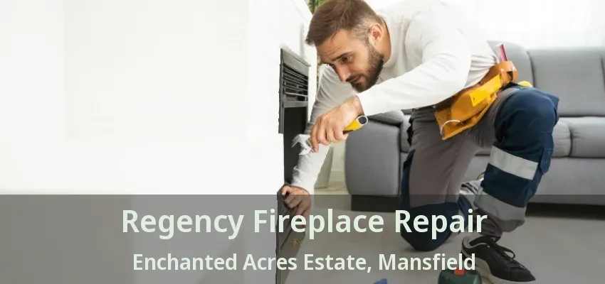 Regency Fireplace Repair Enchanted Acres Estate, Mansfield - TX