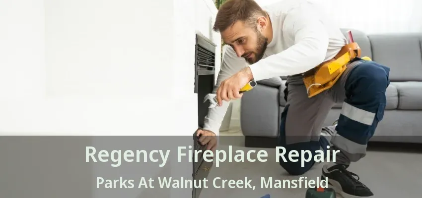 Regency Fireplace Repair Parks At Walnut Creek, Mansfield - TX