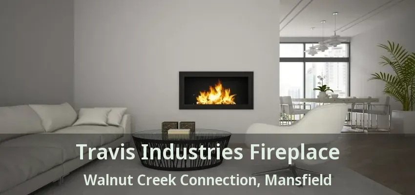 Travis Industries Fireplace Walnut Creek Connection, Mansfield - TX
